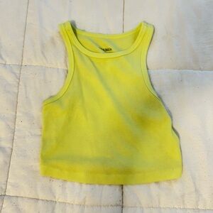 Yellow Tank Top